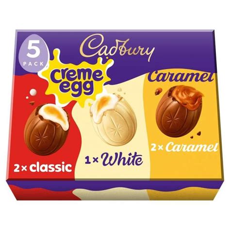 Köp Cadbury Creme Egg Mixlåda 5 Pack Hos Coopers Candy