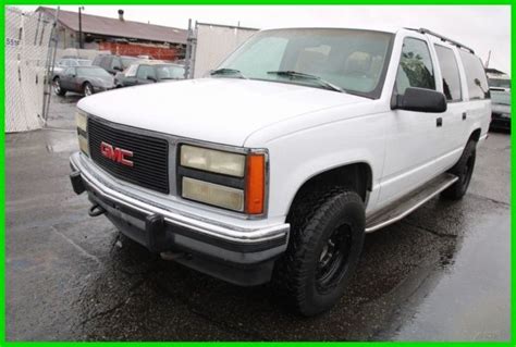 1993 Gmc Suburban 1500 Automatic 8 Cylinder No Reserve Classic Gmc Suburban 1993 For Sale