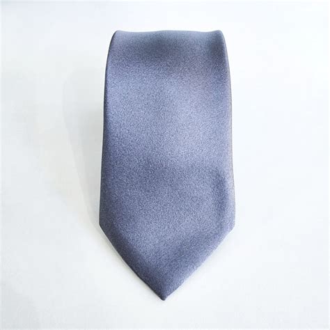 Corbata De Seda Italiana Gris Topo Camisas Corbatas Y Accesorios