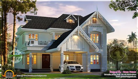 Awesome European style house in Kerala | Home Kerala Plans