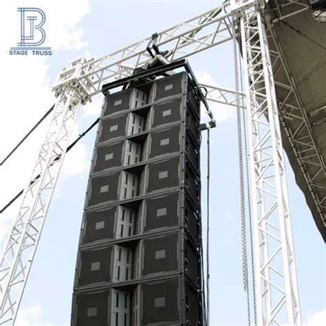 Aluminium Display Truss Speaker Lifting Line Array Truss Stage Platform