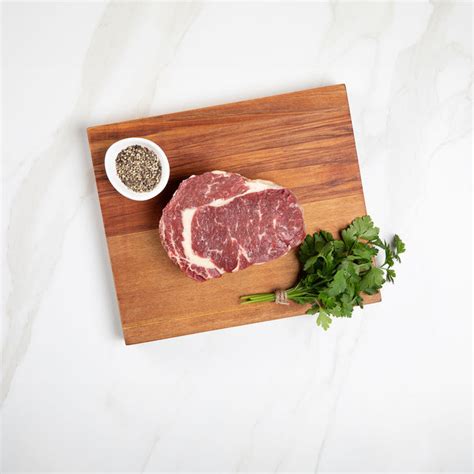 Silver Fern Farms 100 Grass Fed Angus Beef Raw Rib Eye Steak