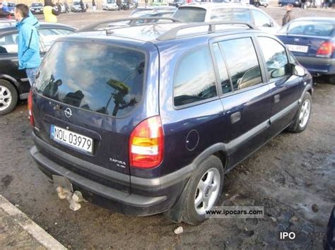 1999 Opel Zafira Car Photo And Specs