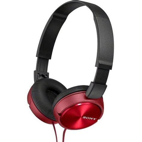 Sony Mdr Zx310 Auriculares Plegables Rojos