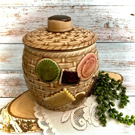 Ceramic Cookie Jar - Etsy