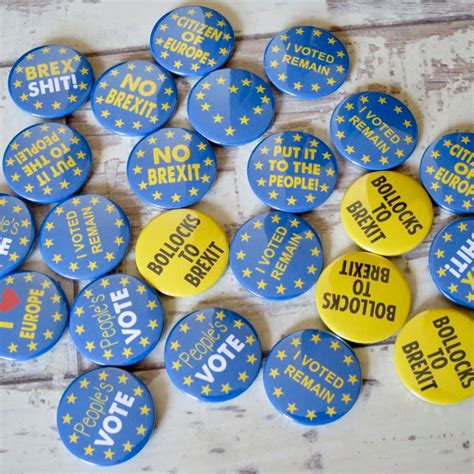 Eu Badges And European Union Button Badges