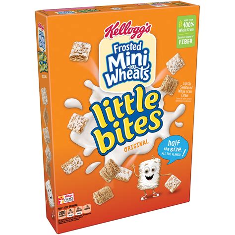 Kelloggs Frosted Mini Wheats Little Bites Original Whole Grain Cereal