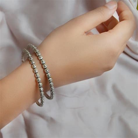 Tribal Silver Bangles Silver Bangle With Antique Design Bangles