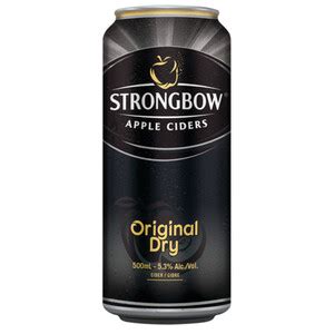 Strongbow Cider Alcohol Original Dry Ml Can Voil Online