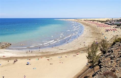 Playa de Maspalomas en San Bartolomé de Tirajana