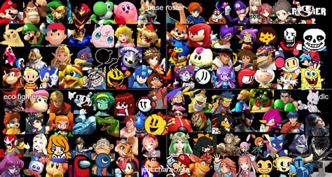 Super Smash Bros Roster Maker Tier List Community Rankings Tiermaker