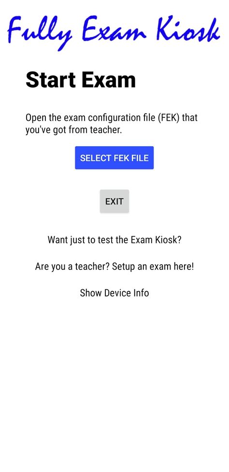 Fully Exam Kiosk Apk для Android — Скачать