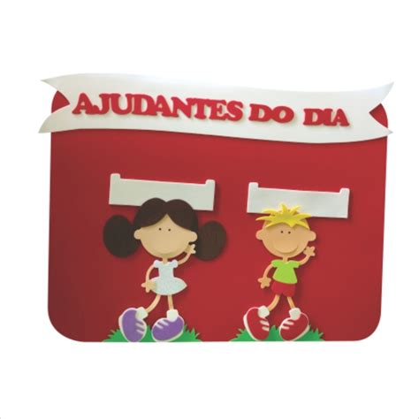 Painel Ajudantes Do Dia Comprar Em Casa Do E V A