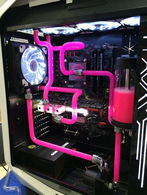 8 PC Build - Pink Theme ideas | computer setup, gaming computer, custom computer