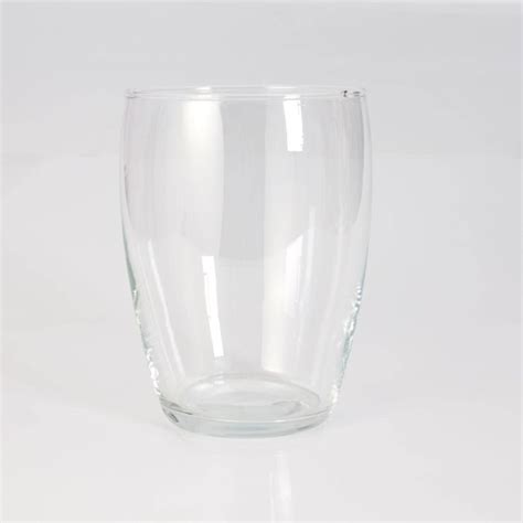 Glas Vase HENRY rund bauchig klar 19cm Ø13 5cm