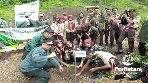 Perhutani Perhutani Peringati HUT Polhut Ke 58 Dengan Gelar Penanaman