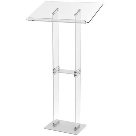 Ksacry Acrylic Podium Stand Clear Lecterns And Pulpits For Classroom Weddings