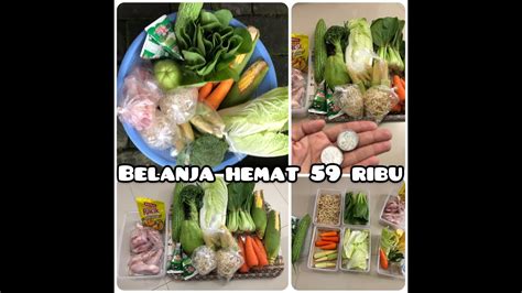 BELANJA HEMAT 59 RIBU Belanja Harian Budget 60 Ribu Masih Sisa Seribu