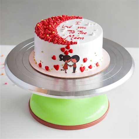 Order Sweetheart Crescent Cake In Kathmandu Julies Cakes And Pastries