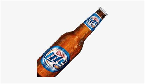 Miller Lite Bottle Psd Free Vector Cerveza Miller Lite Png 400x396