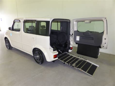 Wheelchair Vehicles Brisbane Nissan Cube Rear Wheelchair Or Scooter