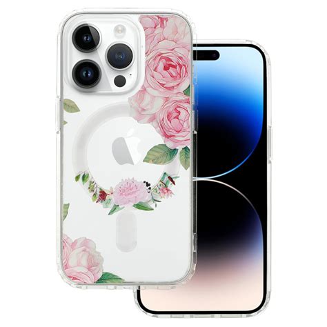 Tel Protect Flower Magsafe For Iphone Pro Max Design Toptel