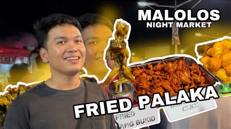 Malolos Night Market Trying Fried Palaka Day In My Life Eo