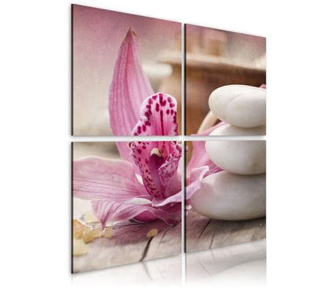 Tableau Orchid E Et Zen X Tableau Toile But