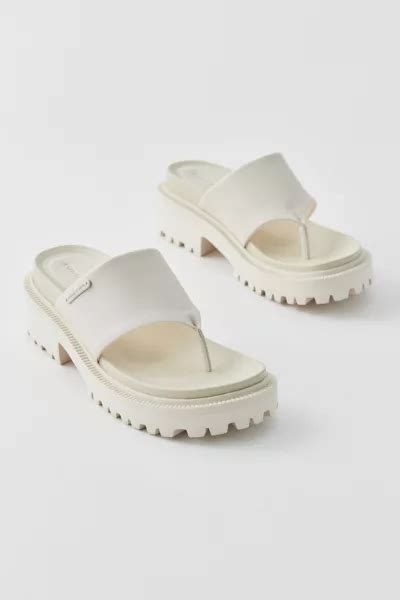 Charles And Keith Padded Lug Platform Thong Sandal Urban Outfitters Canada