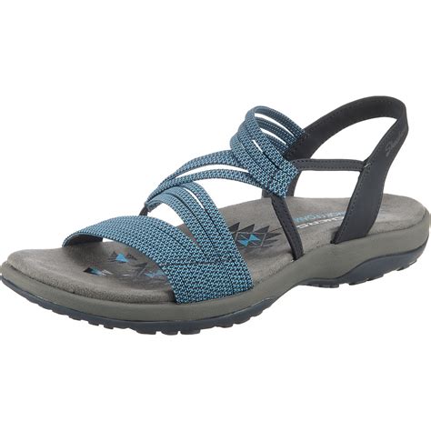 Skechers Reggae Slim Skech Appeal Komfort Sandalen Blau Mirapodo