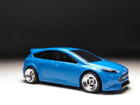 Ford Focus RS Forza Blue HOT WHEELS Custom Real Rubber Etsy
