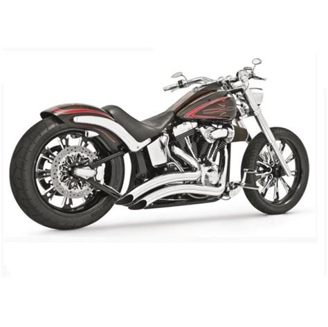 Freedom Performance Exhaust Sharp Curve Radius Chromed X Harley Softail