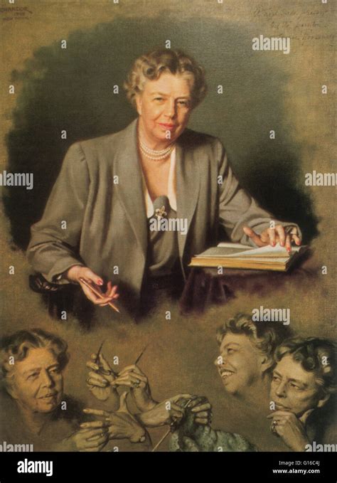 Anna Eleanor Roosevelt October 11 1884 November 7 1962 Was An