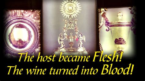 INCREDIBLE EUCHARISTIC MIRACLE Of Lanciano The Greatest Eucharistic