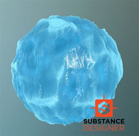 Artstation Ice Material Sergey Sobin Ice Texture Substance