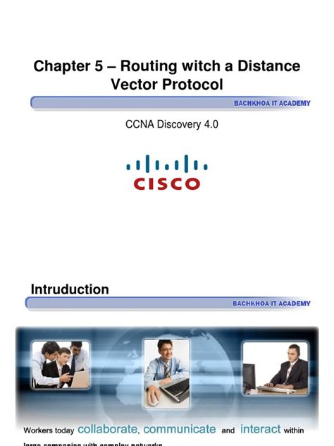 PDF CCNA Dis3 Chapter 5 Routing With A Distance Vector Protocol