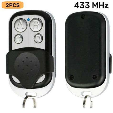 Telecommande Universelle Portail 2pcs Telecommande Universelle Porte