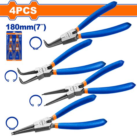 Circlip pliers set 4Pcs - Dealsdirect.co.nz