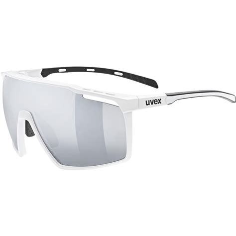 Uvex Mtn Perform Brille White Matt Supravision Mirror Silver BIKE24