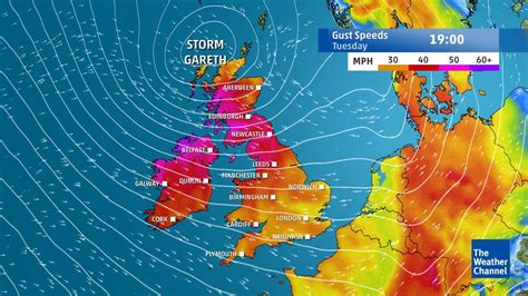 Storm Gareth Where And When Will It Strike Videos From The Weather