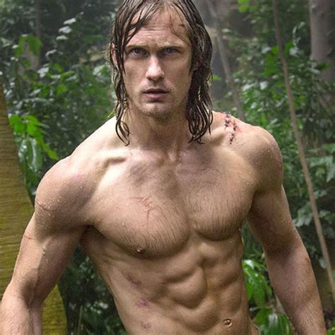 How Alexander Skarsgård Got His Tarzan Abs