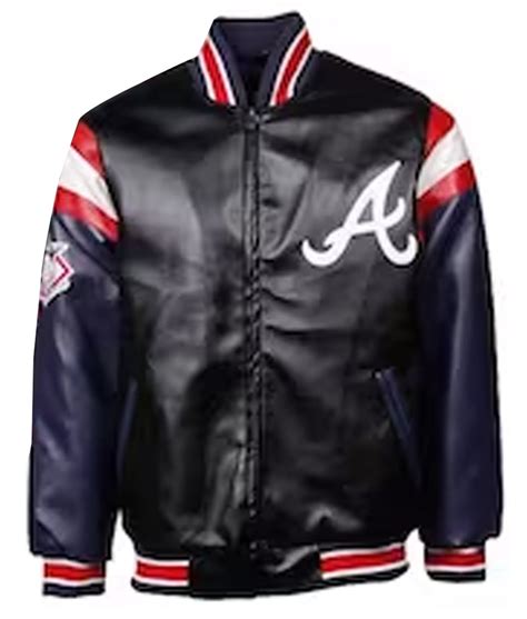 Atlanta Braves Varsity Leather Jacket Jackets Creator