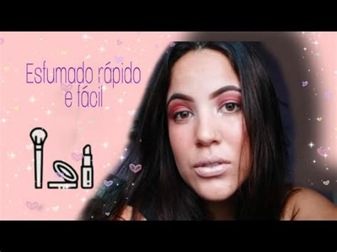 Como Fazer Um Esfumado R Pido E F Cil Youtube