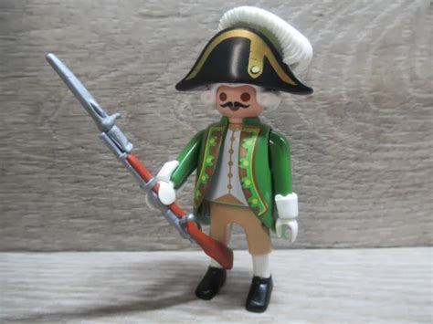 Figurines Playmobil Soldat De La Garde Verte Garde Ba Onnette Eur