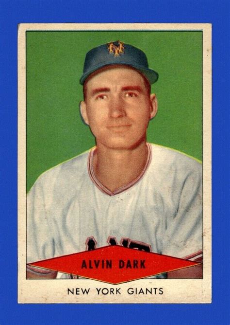 Red Heart Set Break Alvin Dark Low Grade Gmcards Ebay