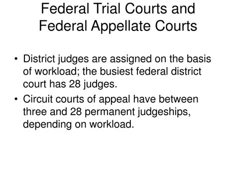 Ppt The Federal Courts Powerpoint Presentation Free Download Id