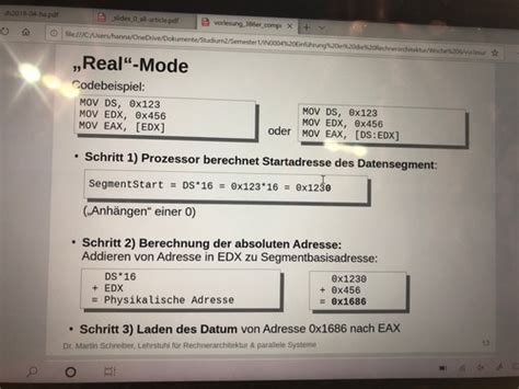 Vorlesung Era Karteikarten Quizlet