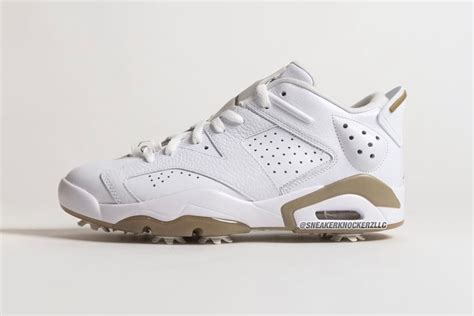 Air Jordan 6 Low Golf Whitekhaki Dv1376 100 Nice Kicks