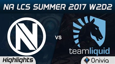 Nv Vs Tl Highlights Game Na Lcs Summer Envyus Vs Team Liquid By