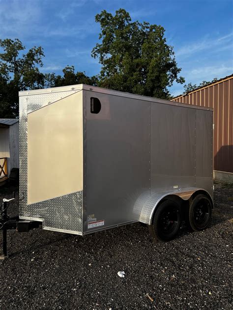 Fast Cargo Pewter X Tandem Axle Enclosed Trailers For Sale Collins